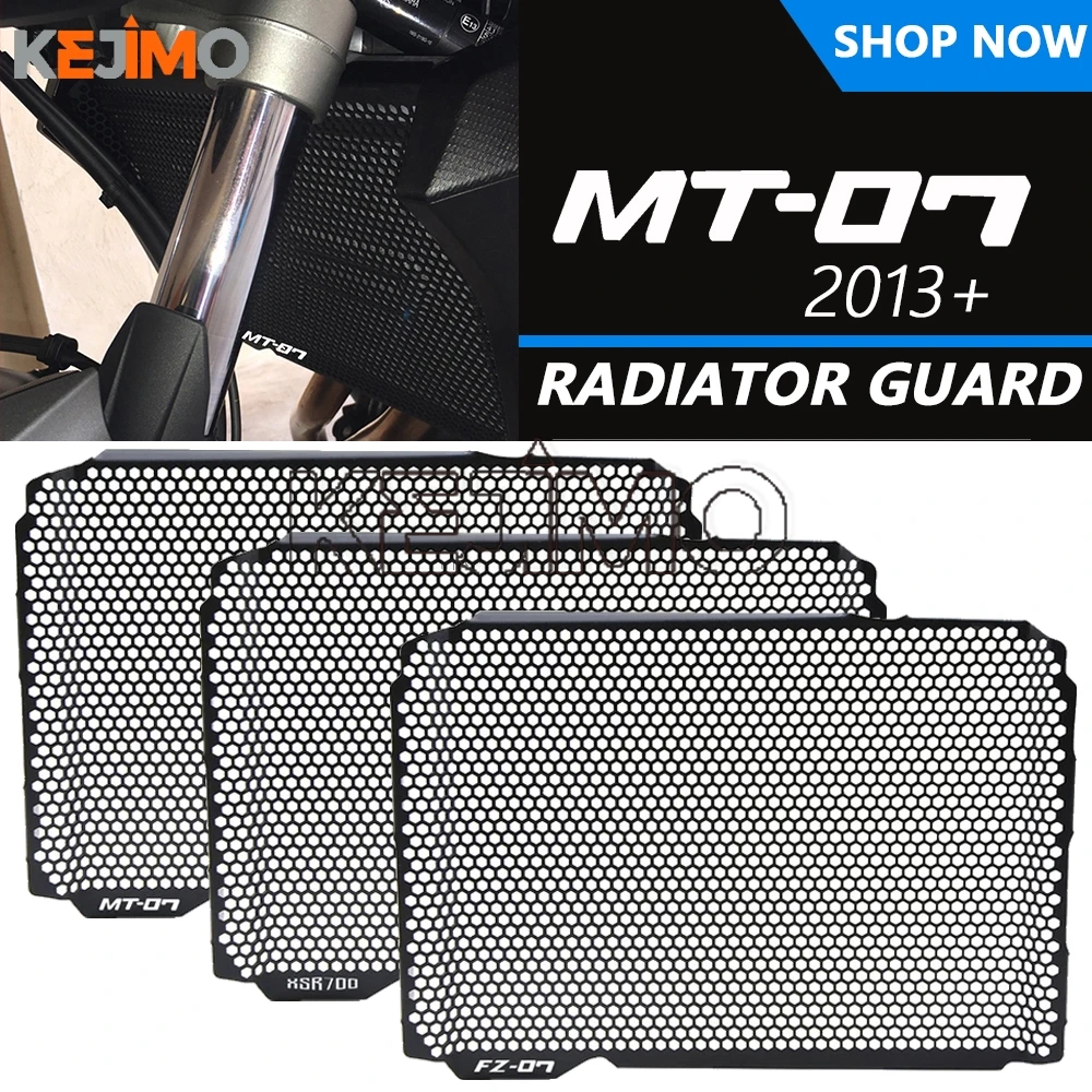 

Radiator Guard Grille Grill Cover Protector FOR YAMAHA MT07 FZ07 2013-2017 XSR 700 XSR700 XTribute 2016-2020 2021 2022 2023 2024