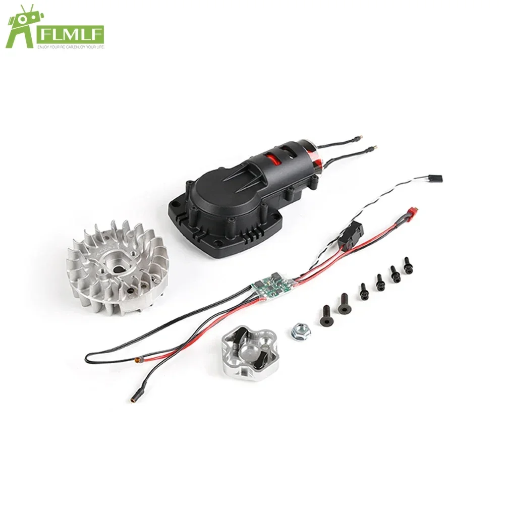 Avviamento elettronico a un clic per 1/5 HPI ROVAN Kingmotor BAJA LT FG GoPed 23CC ~ 45CC parti del motore