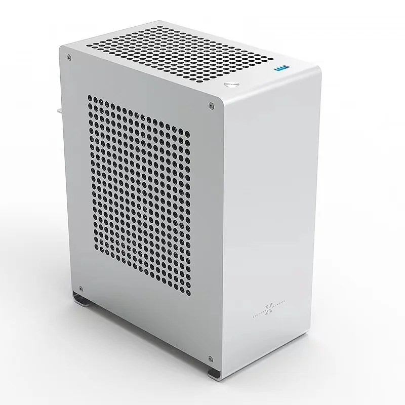 ZZAW A1P ITX Computer Case Aluminum Alloy Mini Small Chassis Air
