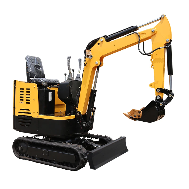 Mini Excavator Machine Hydraulic Diesel Crawler Small Digger High Efficiency Farm Digging Equipment