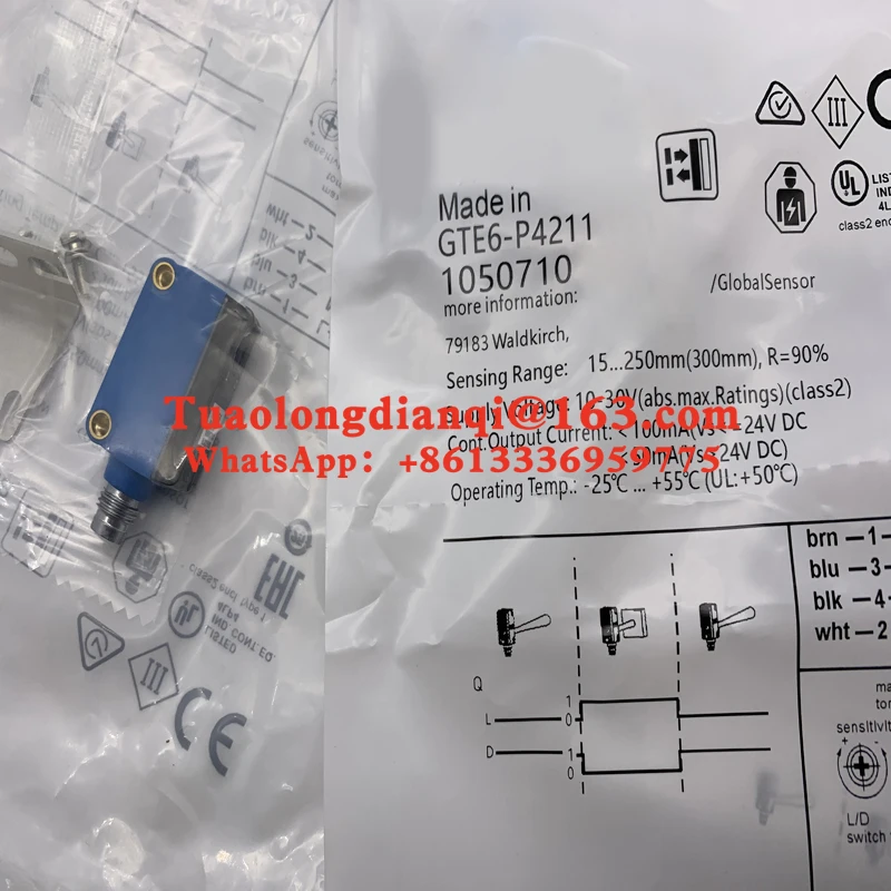 GTE6L-P3211 GTE6L-P4211 GTE6L-F4211 GTE6L-N4211 GTE6L-E4211 100% new original Photoelectric sensor in stock