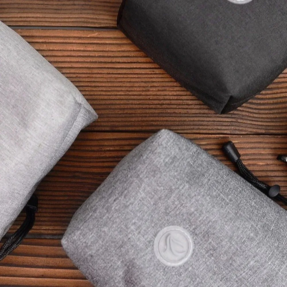 Bolsa impermeable para cámara Digital, bolsa de almacenamiento profesional SLR a prueba de polvo, nailon con cordón, funda protectora para cámara