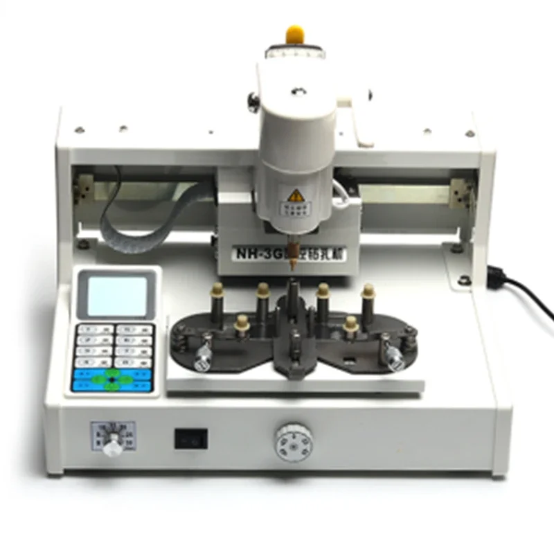 Glasses processing equipment High-precision digital drilling machine Automatic ligent CNC frameless punching 