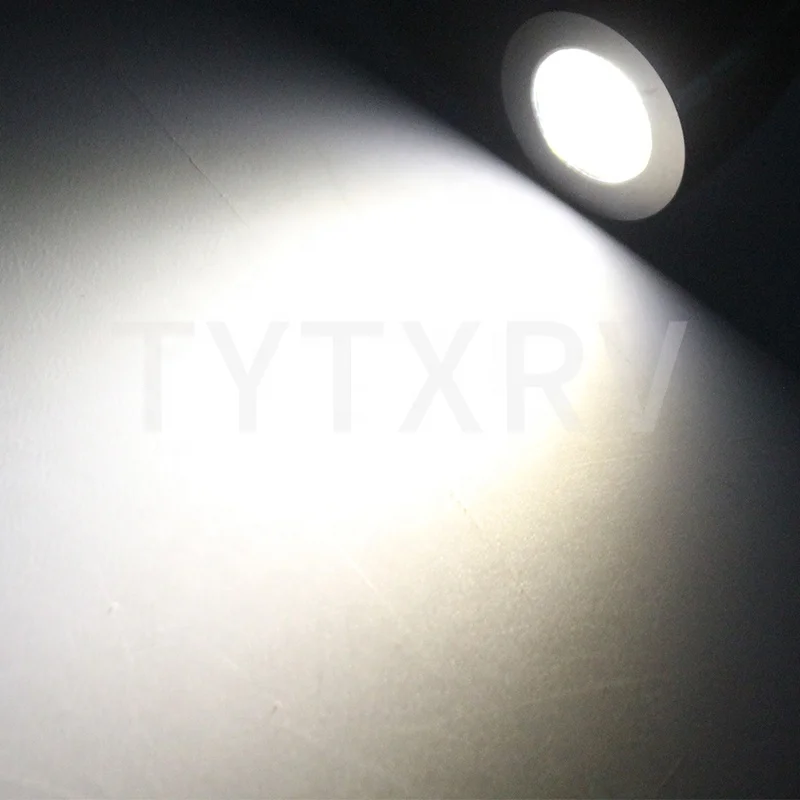 DC10-30V صمام ثنائي باعث للضوء بجانب السرير ضوء القراءة مع منفذ شحن USB اللمس يعتم 3-Color RV ضوء خرطوم داخلي