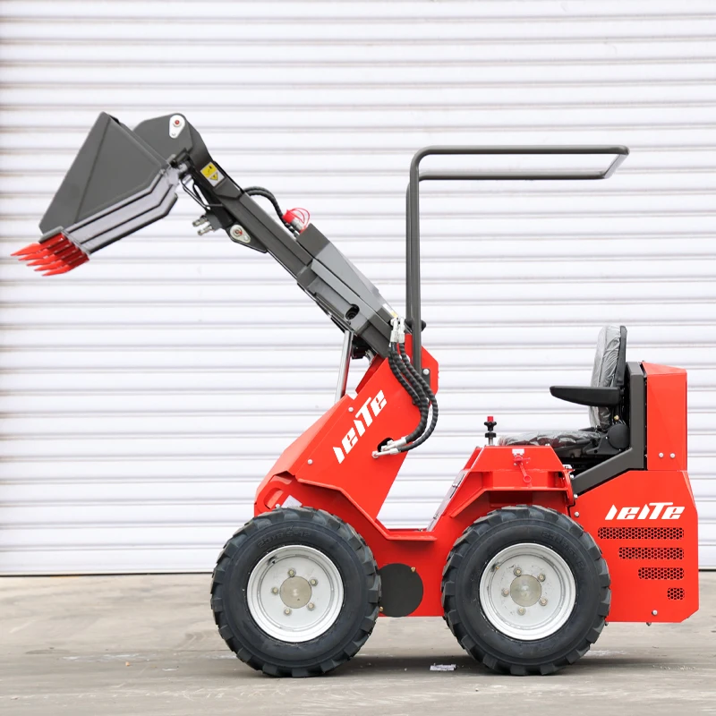 2025 رخيصة صغيرة رافعة عجلات انزلاقية التوجيه مجرفة لودر لحديقة المزرعة استخدام المصنعين الصينيين بقعة رائجة البيع