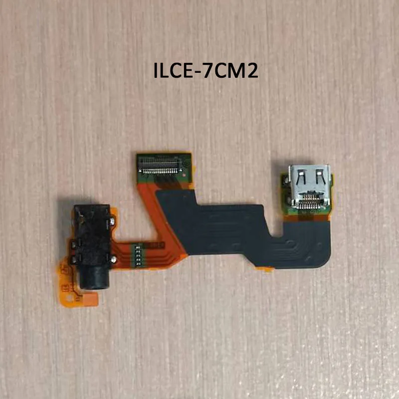 Nuevo HD-1011 HDMI y auriculares cable flexible FPC piezas de reparación para cámara Sony ILCE-7CM2 A7CII A7C2