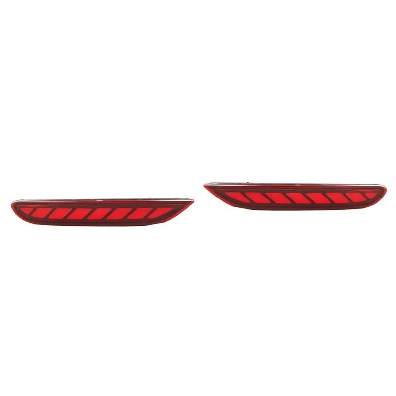 Dependable-LED Brake Tail Light Rear Bumper Reflector Turn Signal For Infiniti Q50 2014-2017 Q50L 2015-2016 JX35 2011-2013