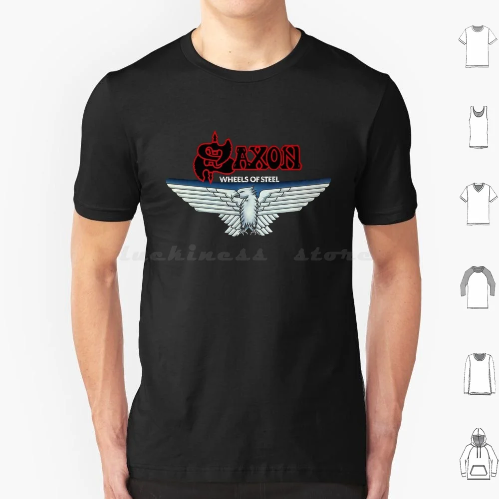 Saxon T Shirt Big Size 100% Cotton Saxon Saxon Band Saxon Heavy Metal Saxon Metal Saxon Group Metal Saxon Saxon Saxon New Wave
