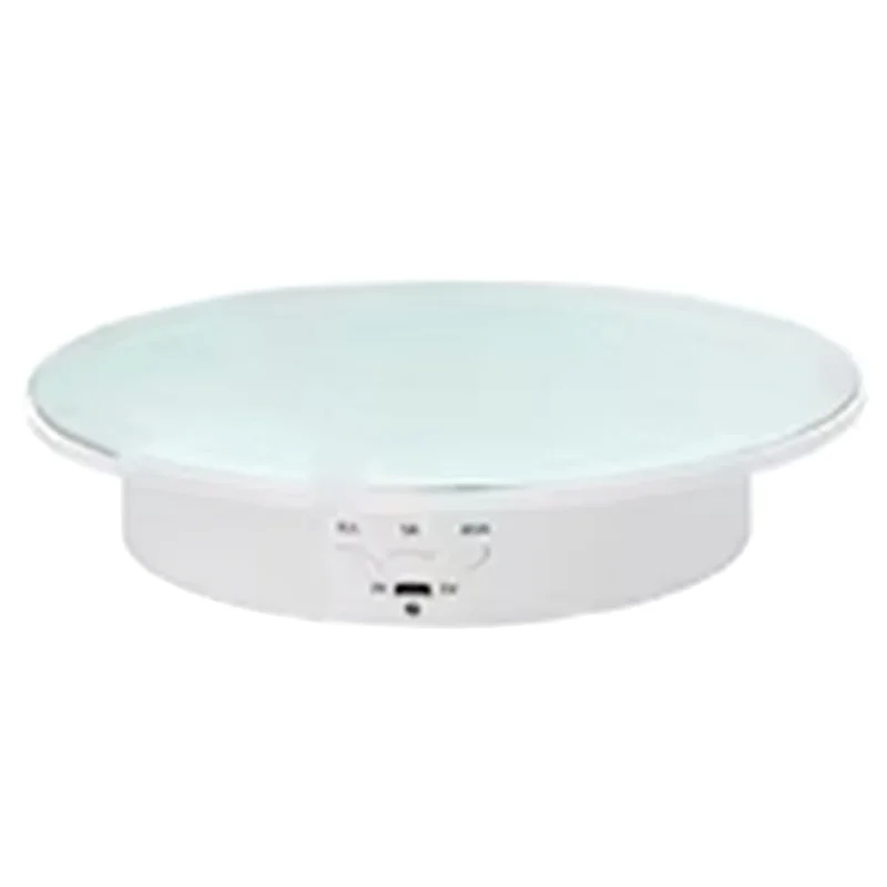 写真撮影用ターンテーブル-電動360度回転ディスプレイスタンド-リモコン付き-モーター機能付き-写真-ビデオ用-b