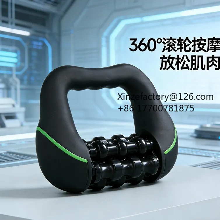 Factory Direct 2026 Top Rated LCD Roller Massager 8 Gears Strength Adjustment Body Soreness Soothing Muscle Relaxation Special M