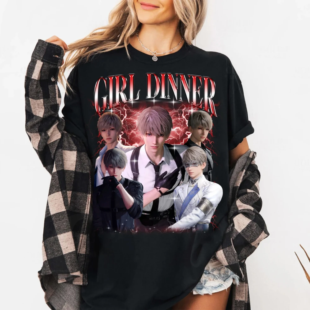 Xavier Love and Deepspace T Shirt Lads Xavier Tee Girl Dinner Meme Zayne Sylus Otome Game Merch