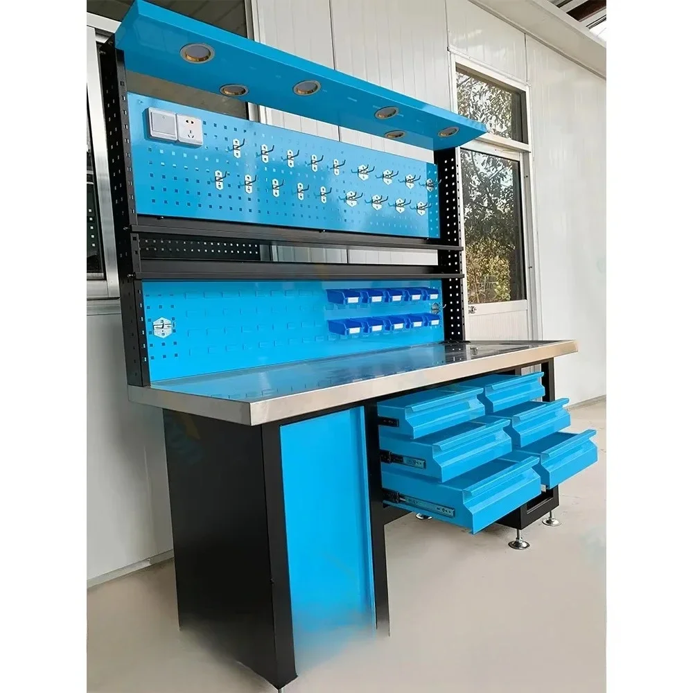 Factory Price Workshop Table Garage Metal Workbench Workbench
