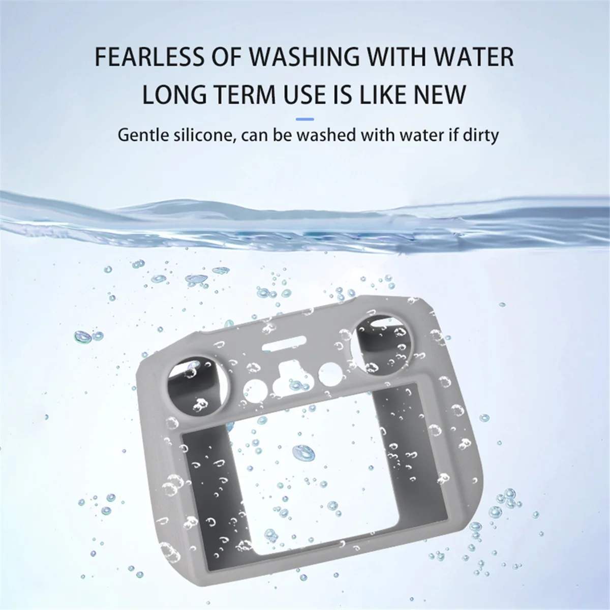 Эффективный силиконовый чехол для DJI Flip/Air 3S/Mavic 3/RC/RC 2, черный чехол