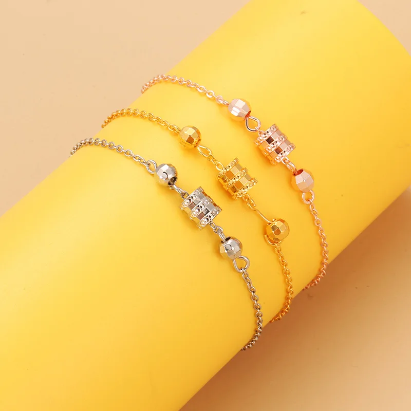 2023 new luxury Korean waist bracelet copper silver-plated female personality fashion jewelry trend foreign trade manufacturers