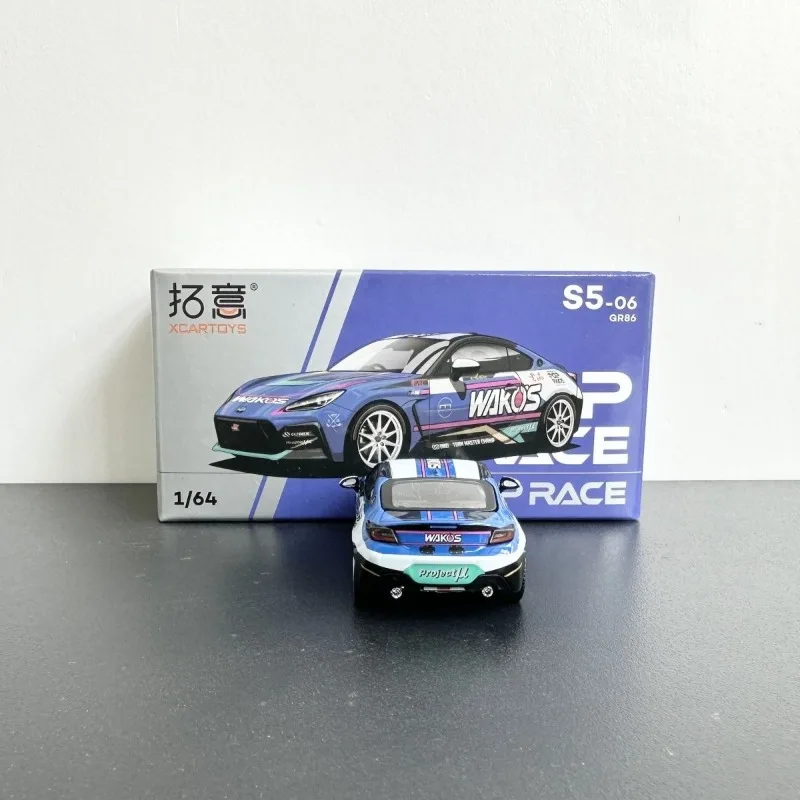 Xcartoys 1:64 Toyota GR86-walks XCarToys POPRACE Alloy Car Model Toy Collection Car collection ornaments, boys' gifts - Image 4