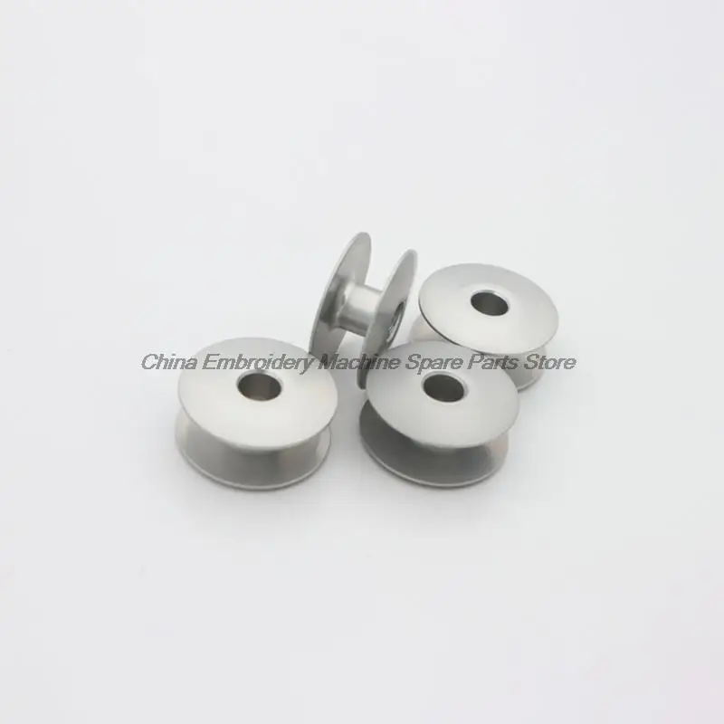 100pcs bobbins Korea kobest K brand 1.6 times bobbin high hardness bobbin diameter 23mm for Zgm Feiya Tajima Computer Embroidery