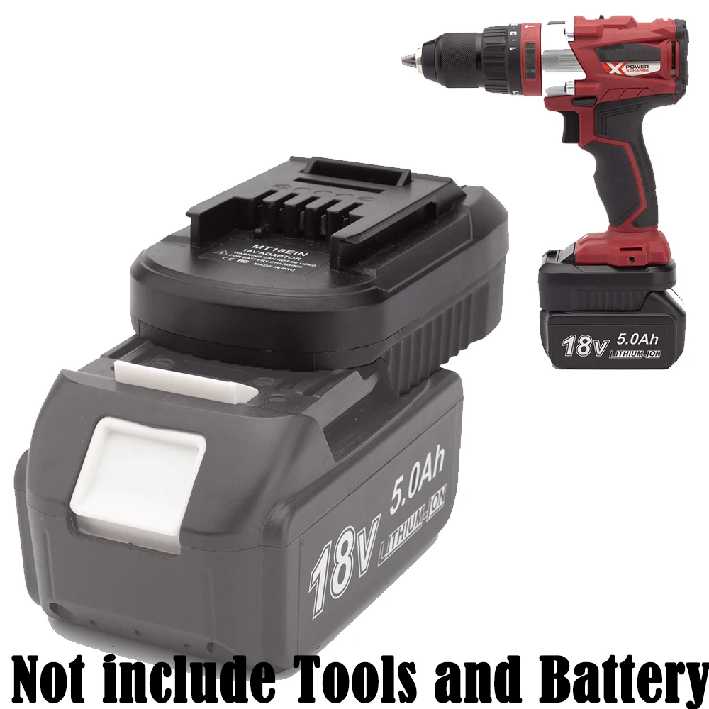 Conversor de Adaptador de Bateria para Makita 18v Lítio para Ozito para Einhell 18v Ferramenta Elétrica sem Fio Não Inclui Ferramentas e Bateria