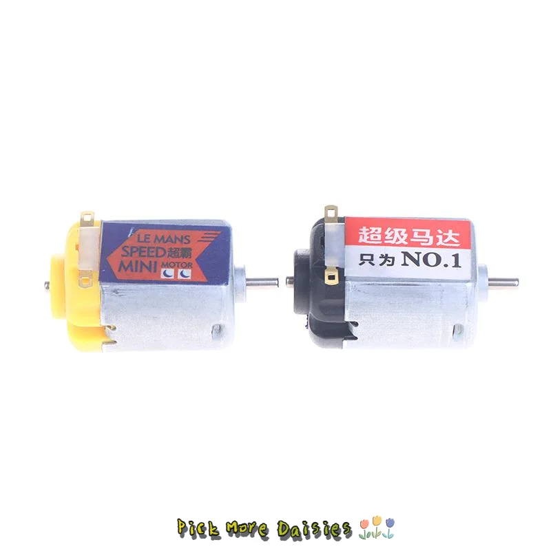 DC 3-8.4V 45000 tr/min Mini 130 moteur à balais de carbone F-130 Micro moteur magnétique puissant à grande vitesse pour Mini modèle de voiture de course 4WD jouet