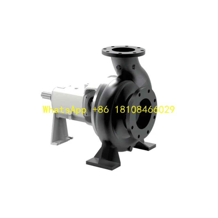 مضخة طرد مركزي أفقية ذات عملية كيميائية من سلسلة عالية الكفاءة