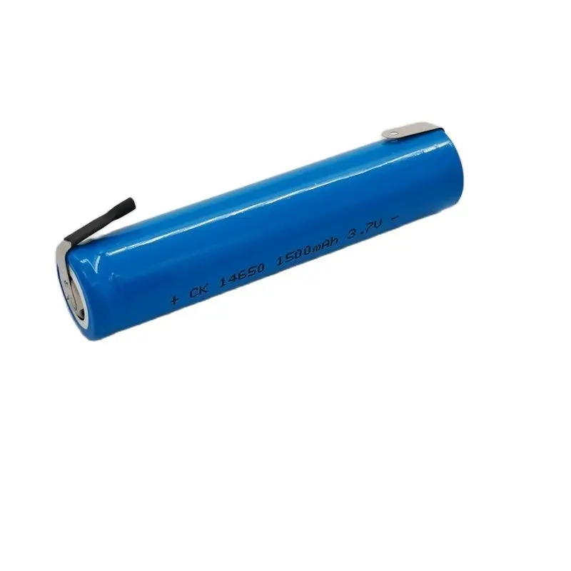 2 sztuk/partia bateria litowa 14650 1500mAh 3.7V dla mocnych części latarek