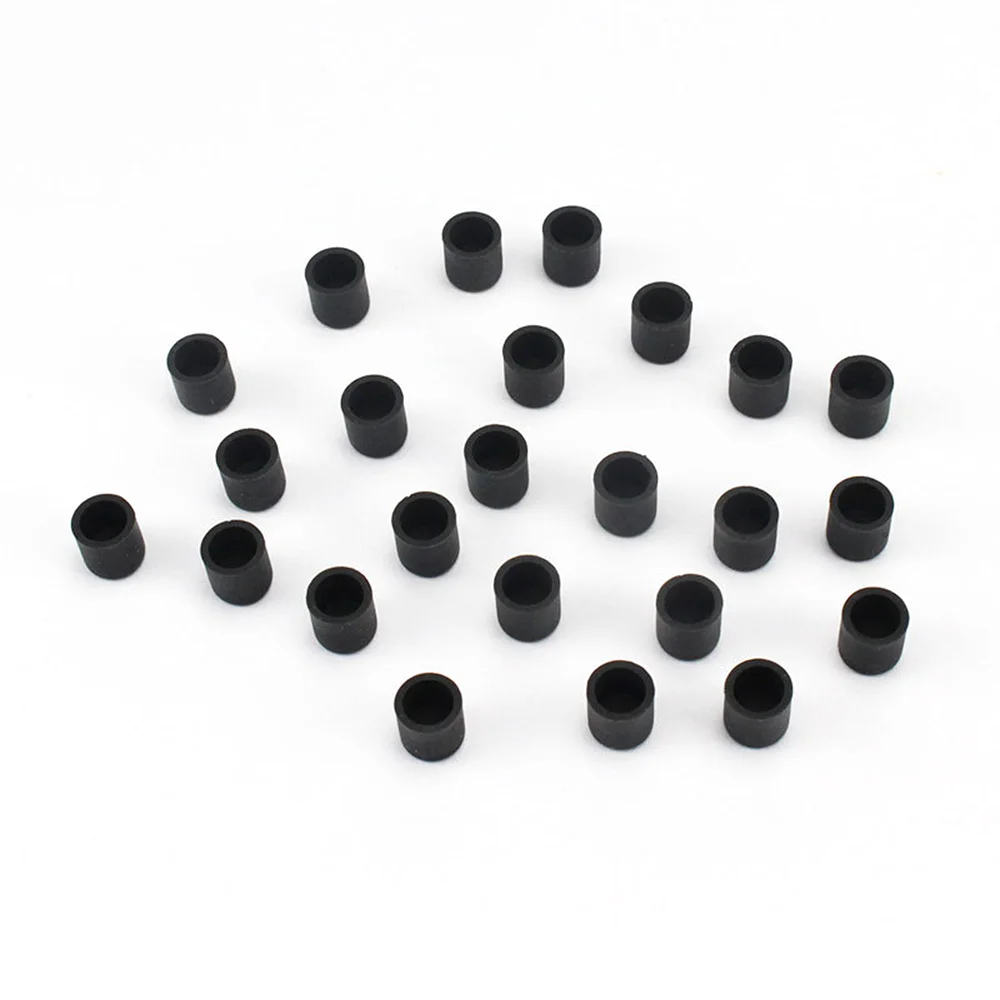 [HOT!】 500Pcs/Lot RCA Plug Protective Cover Audio Lotus Head Lotus Block Plug Dust-Proof Cover Dust-Proof Cap