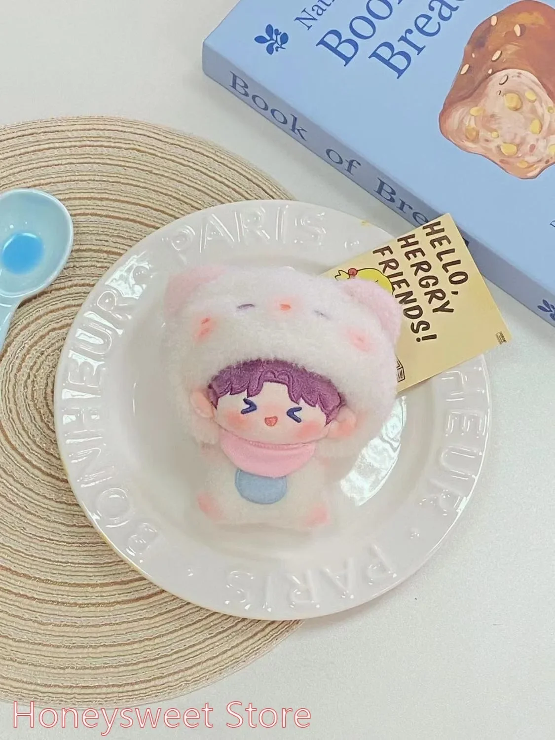 10cm Anime Love and Deepspace Sylus Plush Doll Stuffed Toys Fluffy Maumet Puppet Toys Cosplay Pendant Keychain Halloween Gift