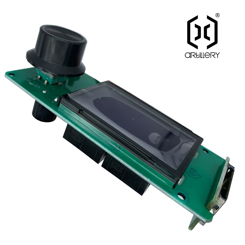 Artilharia impressora 3d hornet tela placa-mãe kit acessórios originais 12864mini lcd com botão & slot para cartão sd