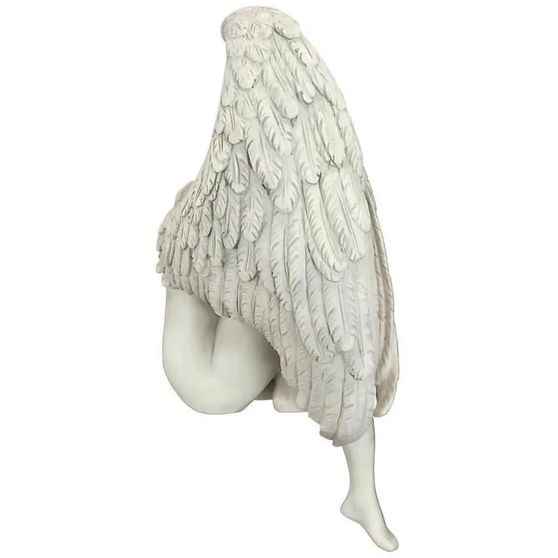 Creative Sculpture Decoration Redemption Angel Statue Jewelry Redemption Statuette Religious Garden Home Decoration 15x13x8cm view 3