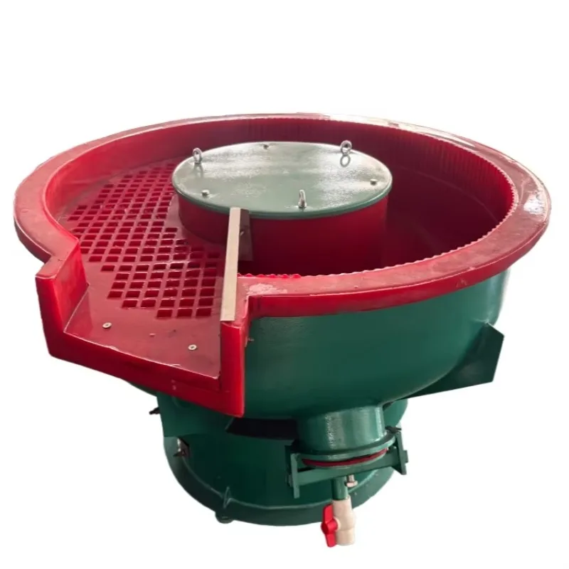 250L Ceramic Jewelry Automatic Deburring PU Barrel Vibrator Polishing Machine For Silver