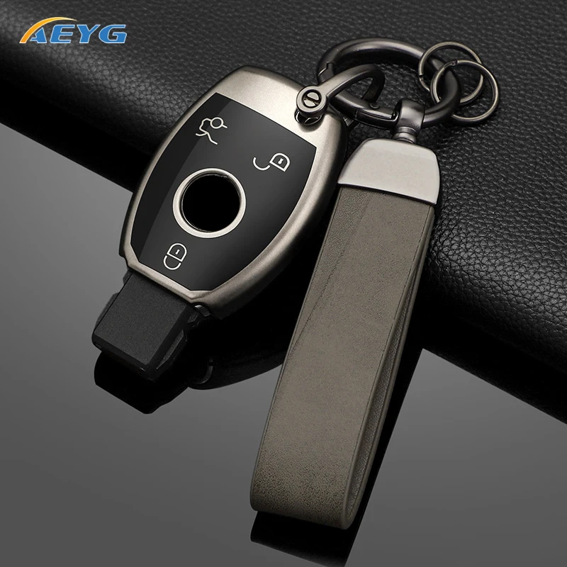 TPU Car Remote Key Case Cover For Mercedes Benz W204 W463 W176 W251 W205 A200 A260 A C R G Class GLA CLA GLK GLC CLS Keychain