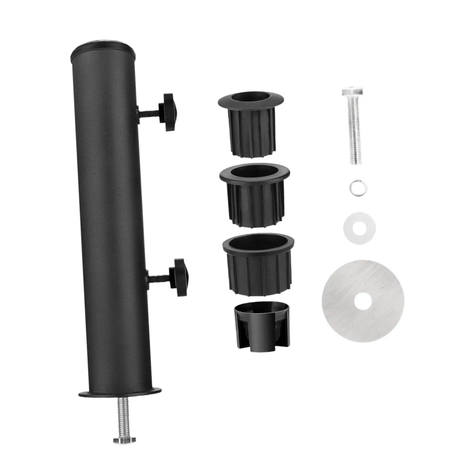 

Umbrella Stand Tube Umbrella Stainless Steel Tube Base Marble Flag Pole Stake Heavy Duty for Beach Yard Outside Backyard Garden