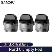 3pcs/pack Original SMOK Nord C Empty Pod 4.5ml Cartridge Fit RPM 2 Coil For Nord C Pod Kit Electronic Cigarette