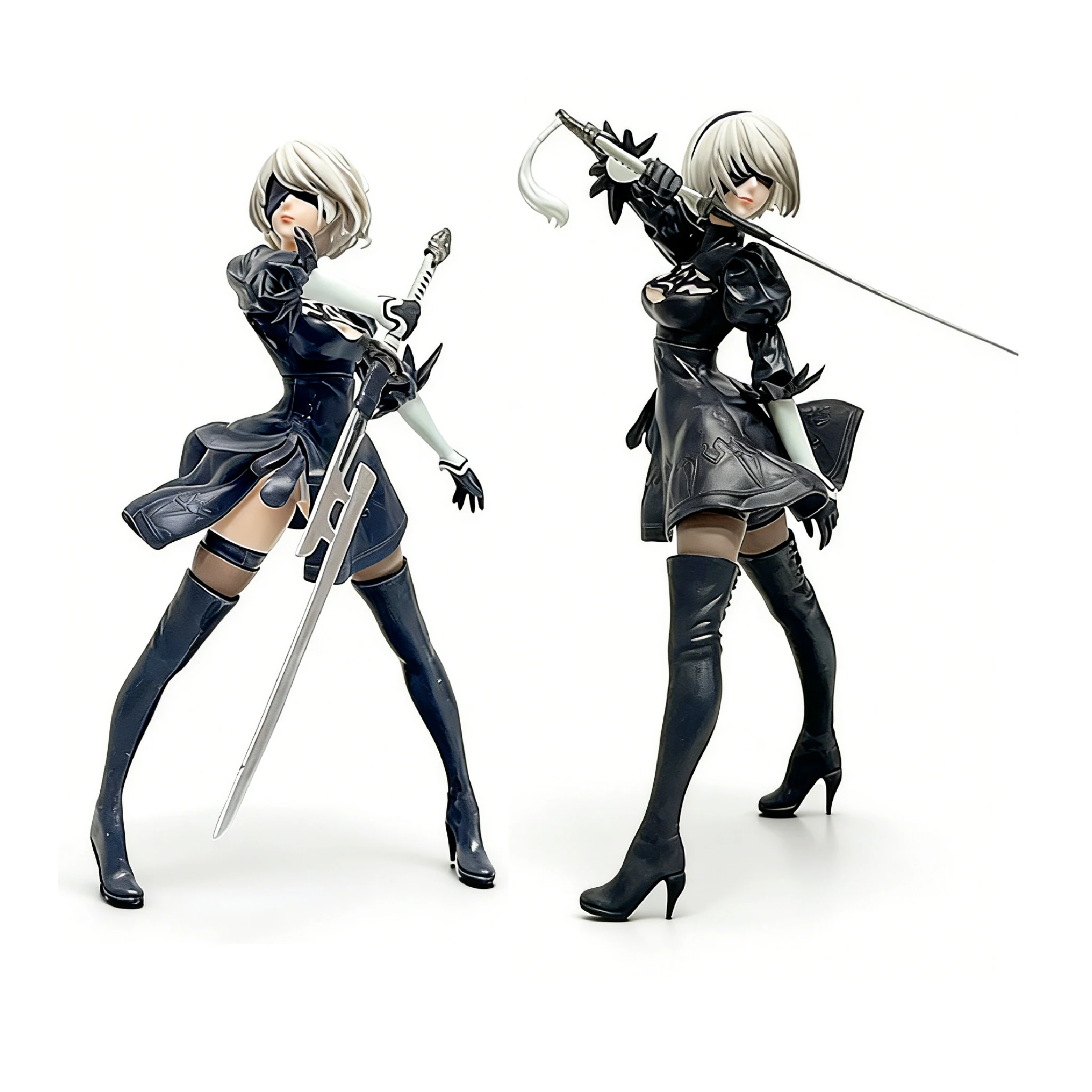2026 Heiße Yorha 2B Serie Anime-Figur PVC Sammlerstück Actionfiguren Modell Statuette Geschenk Spielzeug