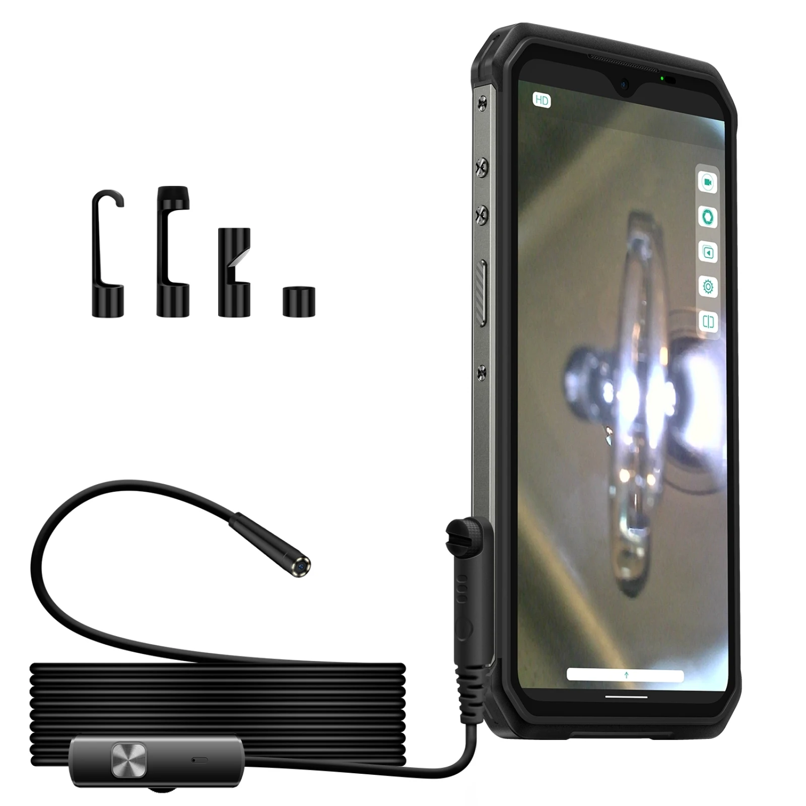 Ulefone Endoscope E1 IP67 Waterproof 3 in 1 Endoscope for Ulefone Power Armor 21 / 19 / 18T / 16 Pro / 13 / Armor Pad