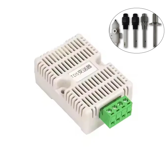 OEM 0-2000ppm 4-20mA 0-10V 0-5V RS485 Modbus Conductivity EC Transmitter Water TDS Sensor for Agriculture or Water Treatment