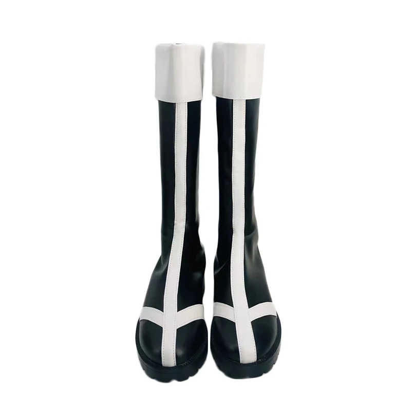 Anime Ulquiorra Cifer Cosplay Cosplay Shoes Black Long Boots Role Play Uniform Halloween Carnival Christmas Party Custom Made