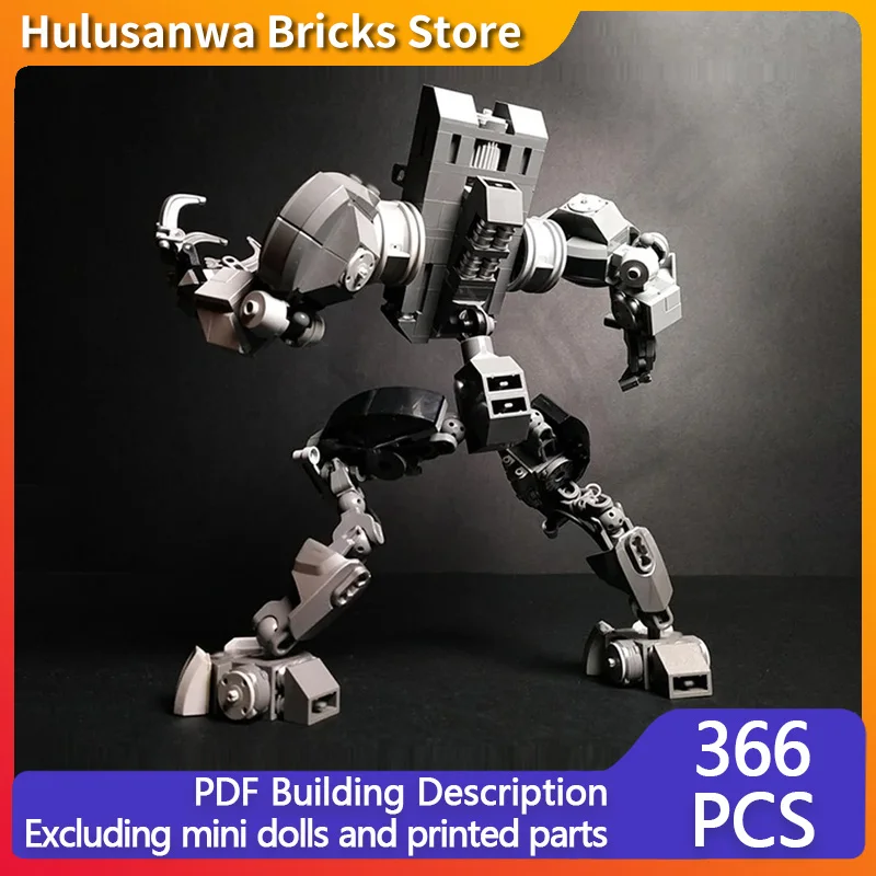 

Популярная игровая модель MOC, строительные кирпичи, тяжелая боевая меха, модульная технология, сборка, детские игрушки, костюм, подарки, праздник