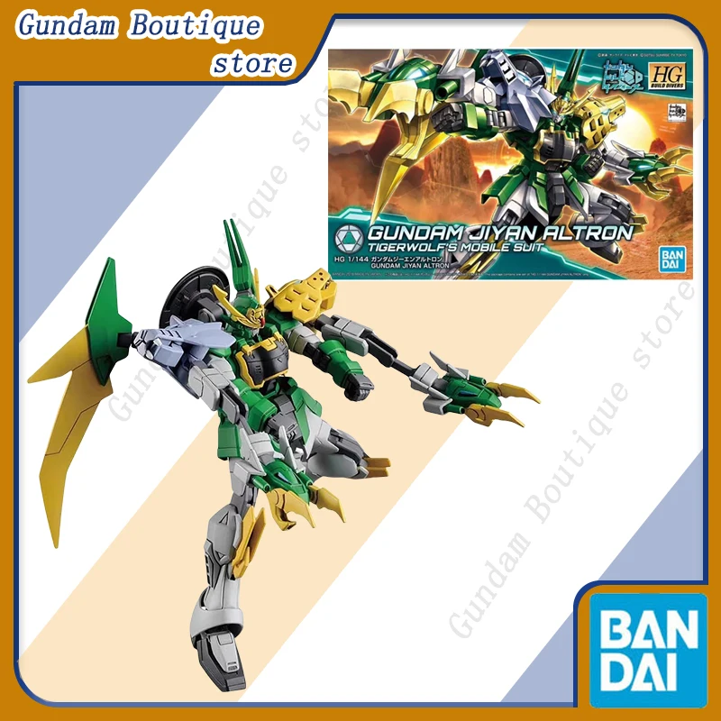 Bandai Echt HG GUNDAM JIYAN ALTRON TIGERWOLF'S MOBIELE PAK Anime Action Figure Collectible Assembly Model Speelgoed Gift Kinderen