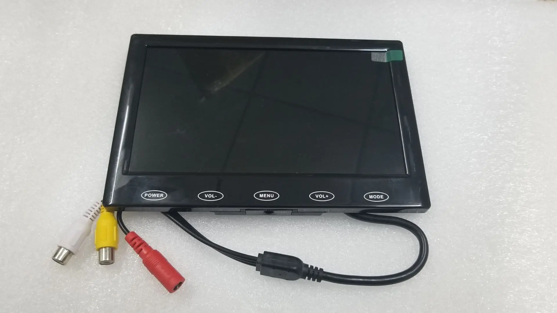 

7'' 7inch TFT LCD Display Color TFT Monitor Video + AV Cable DVD VCR 800 x 480 1 order