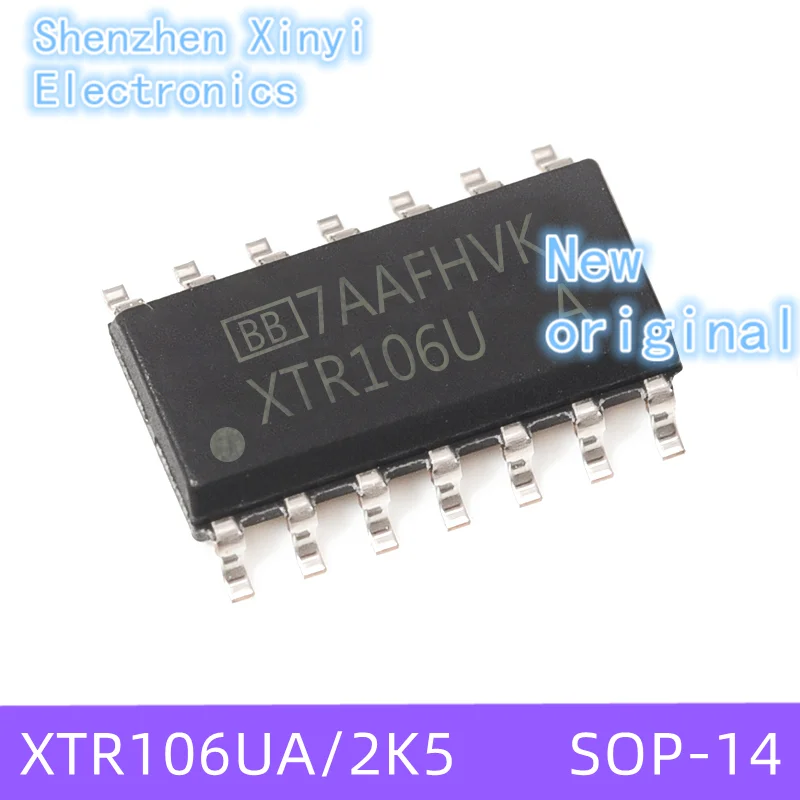 

Brand new original XTR106U XTR106UA XTR106UA/2K5 SOP-14 Special function amplifier