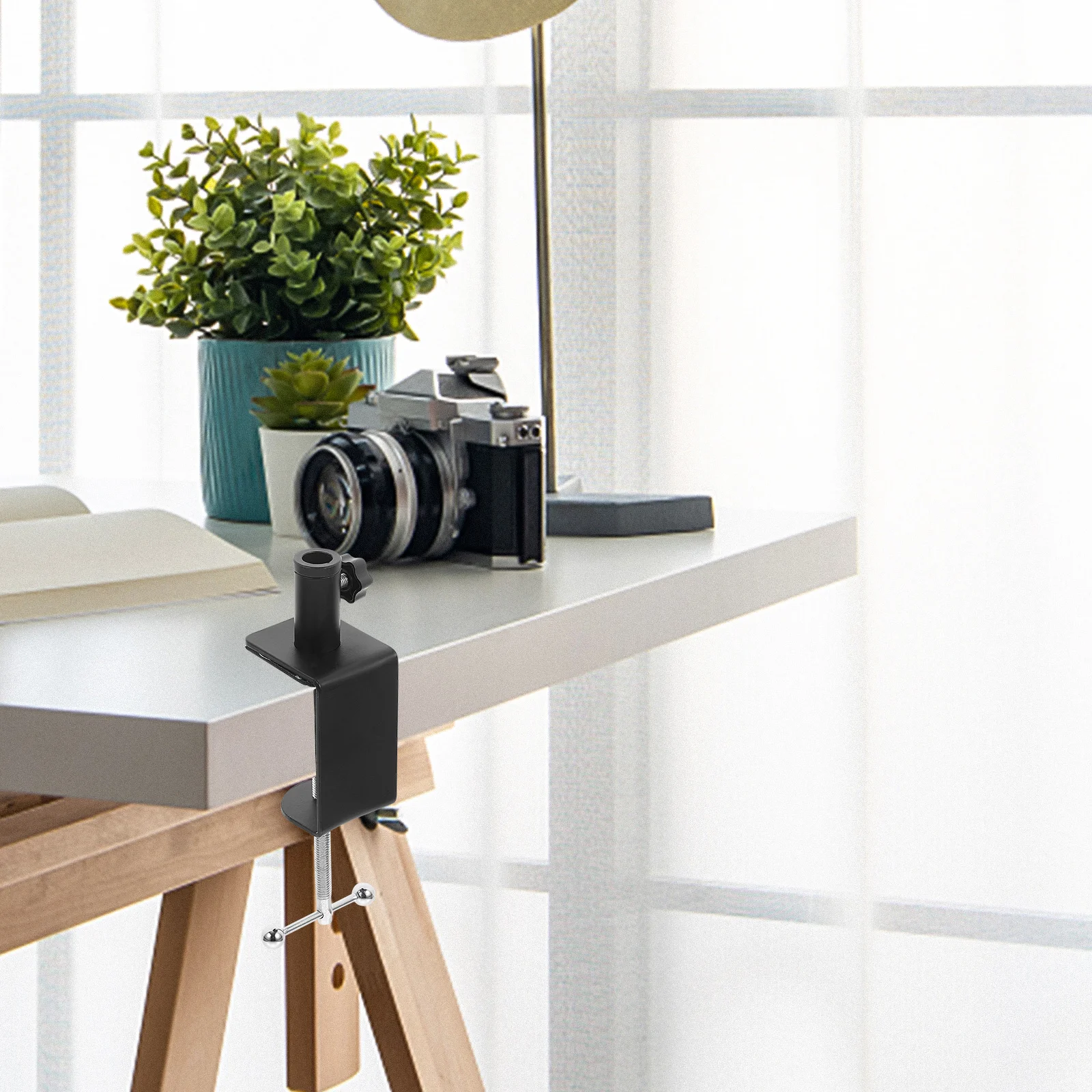 

Table Mounting C Clamp Heavy Duty Desk Clamp for Home Aluminum Alloy Adjustable Table Retaining Clip Cantilever Bracket Clamp