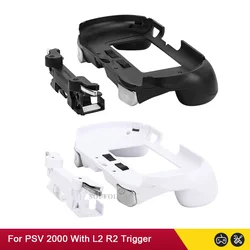 Gamepad Hand Grip Joystick Stand Shell Case Protector with L2 R2 Trigger Button For PS VITA 2000 PSV 2000 Slim Game Accessories