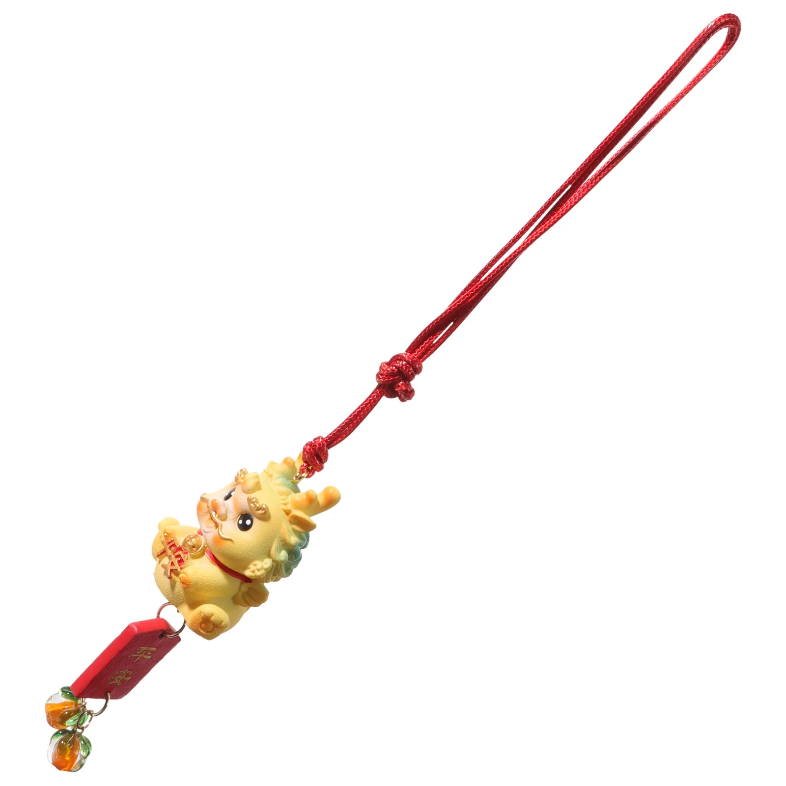 

Resin Dragon Car Hanging Pendant Rearview Mirror Ornament Car Interior Decoration Peace Symbol Protection Charm