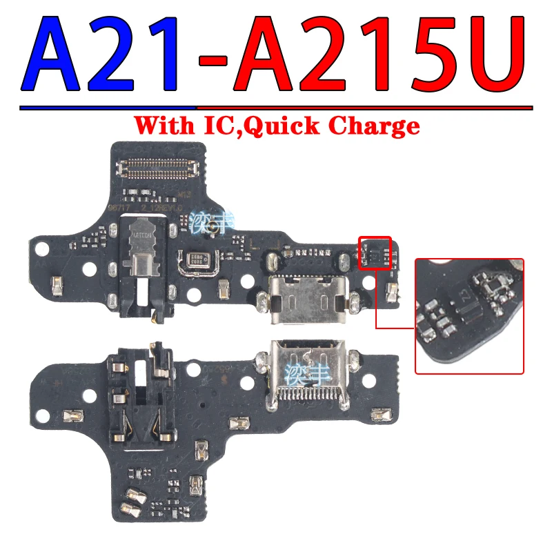 Usb Dock Charger Port for Samsung Galaxy A21S A31 A01 Core A11 A21 A41 A51 A71 Charging Board Module