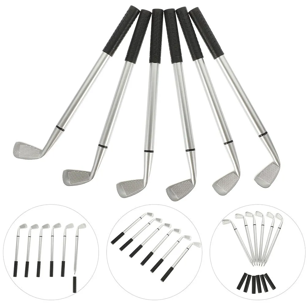 

5Pcs Simulation Club Ballpoint Pen Premium Workmanship Novelty Pens for Awards Student Office Gifts Ballpoint Pen