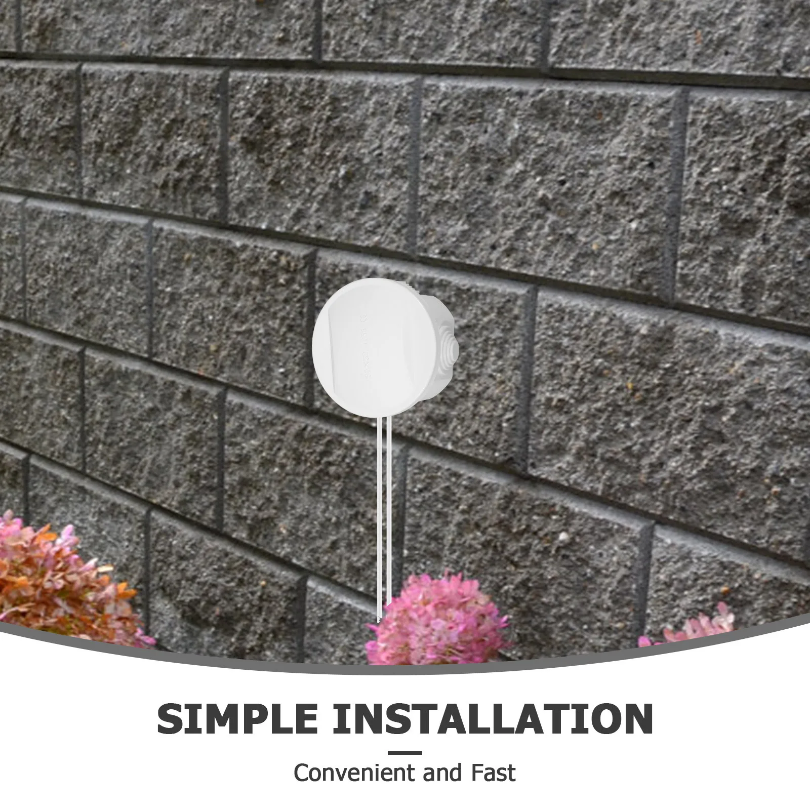 

2Pcs Weatherproof Outdoor Junction Box ABS for Electrical Cord Protection Extension Cord Cover Outdoor Cable Cover