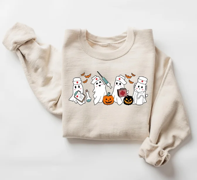 

Толстовка медсестры на Хэллоуин Толстовка для кормления на Хэллоуин