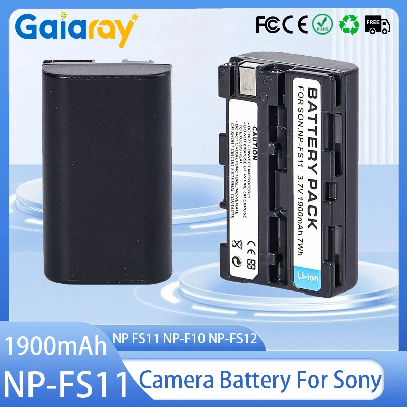 NP-FS11 NP-FS10 batería de cámara para Sony NP-F10 NP-FS12 FS21 FS31 CD-CR1 CCD-CR5 DCR-PC1 Cyber-shot DSC-F505 batería recargable