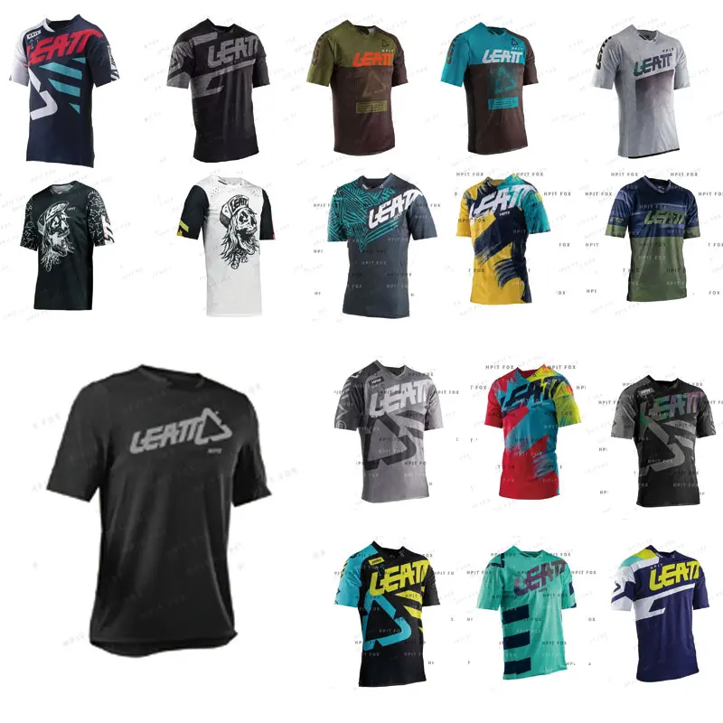 Men's Motocross Cycling Jersey MTB Motocross T-Shirt Quick-Dry Breathable Downhill Jersey