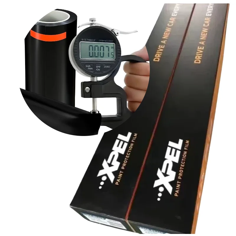 

American XPEL matte black paint protection film 10-year warranty high-quality TPU car-specific PPF texture upgrade